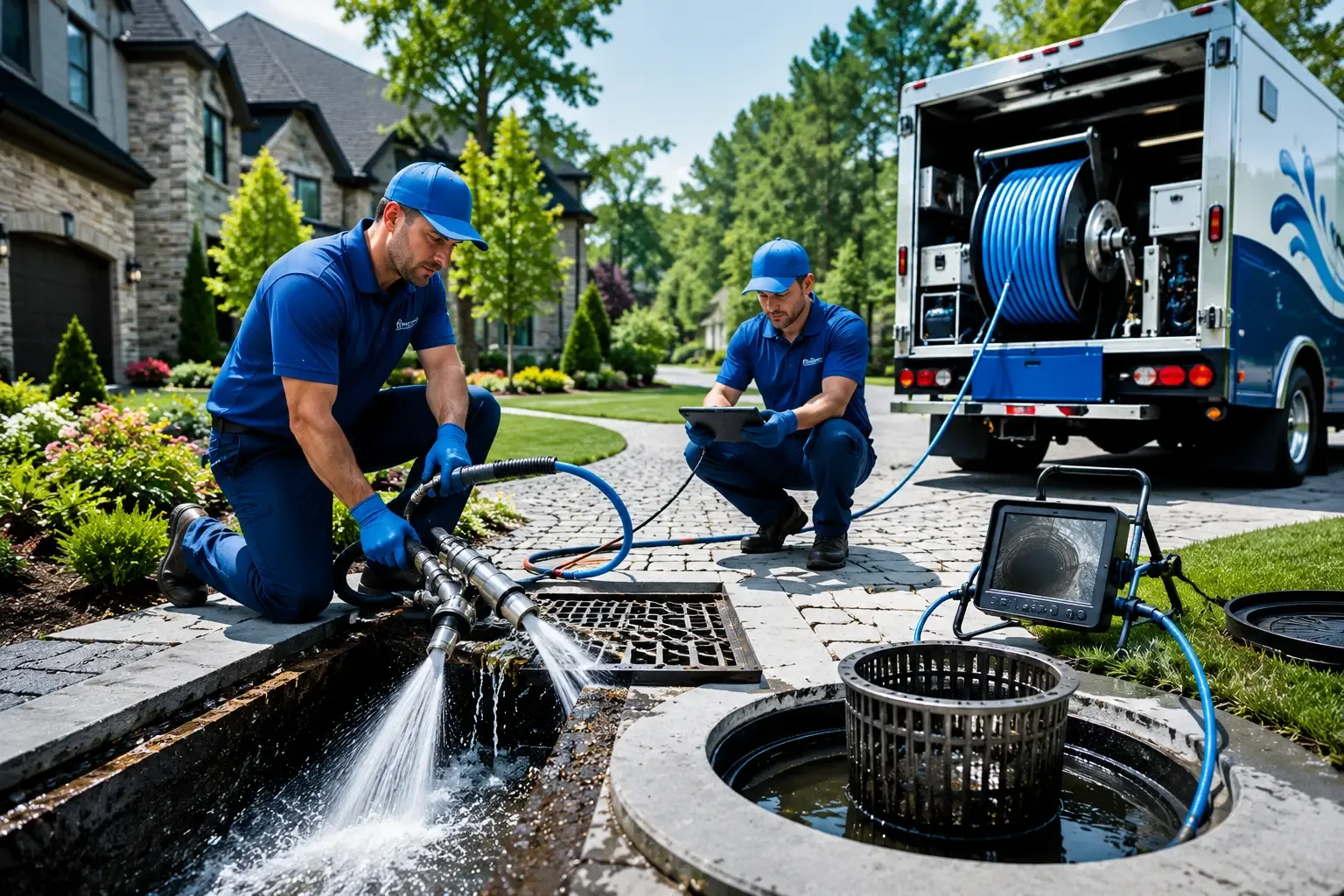 Local outdoor drain cleaning professionals in Leggett, TX