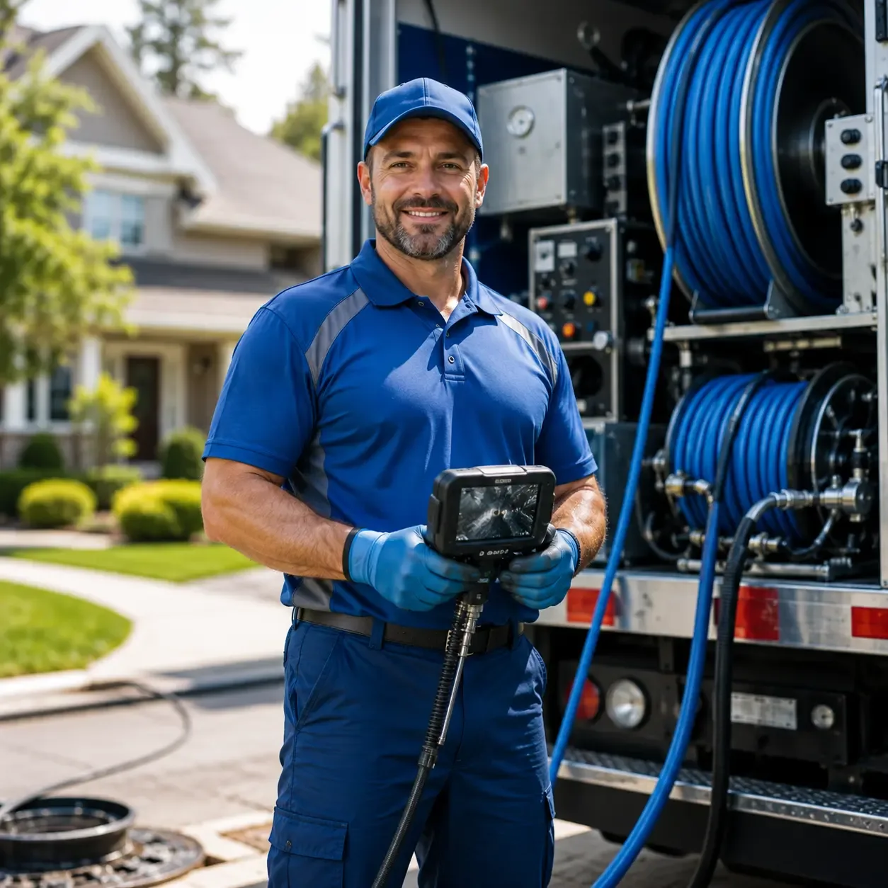 Local outdoor drain cleaning specialists in Leggett, TX